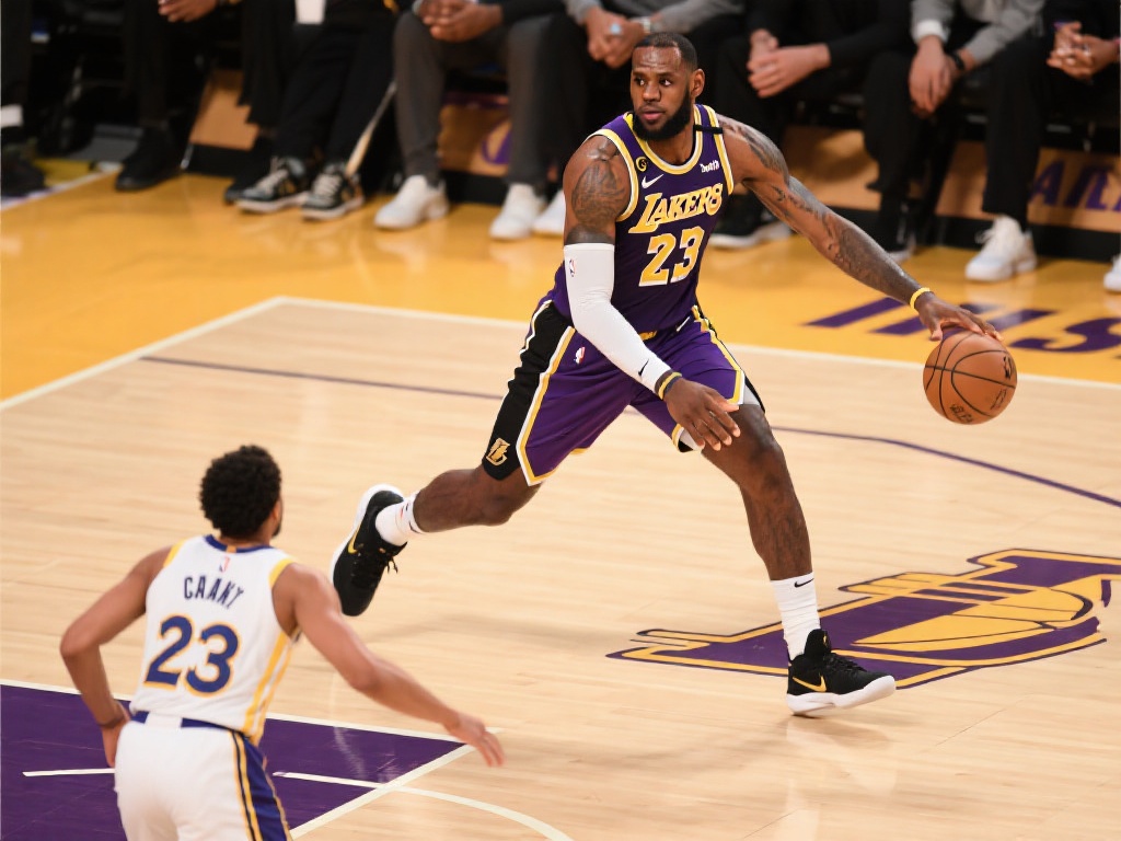 紧随其后的是勒布朗·詹姆斯，这位湖人巨星